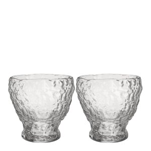 Kosta Boda Moss glas 33 cl 2-pack klar