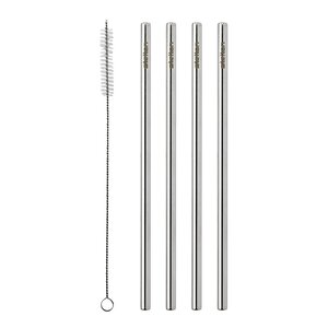 Stelton Classic sugrör i stål 4-pack