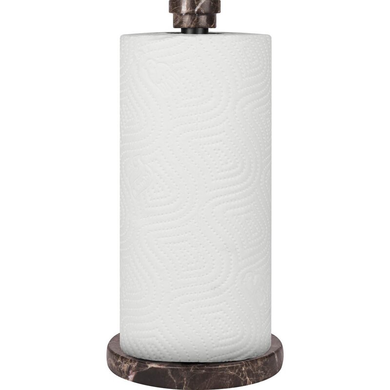 Mette Ditmer Marble hushållspappershållare 26x12,5 cm brun