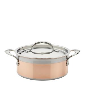 Hestan Copperbond Gryta med lock 2,8 L Koppar