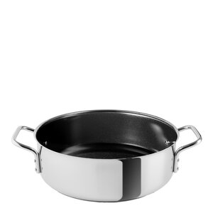 Eva Trio Stainless Steel sautégryta 3,5 L keramisk Slip-Let® beläggning