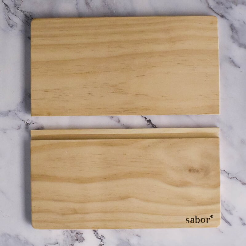 Sabor Trevig skärbräda 37x37 cm 2 delar accoya