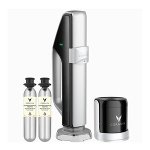 Coravin Sparkling vinkonserveringssystem 5 delar silver