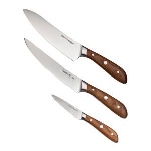 Modern House Nord knivset 3 delar natur/stål