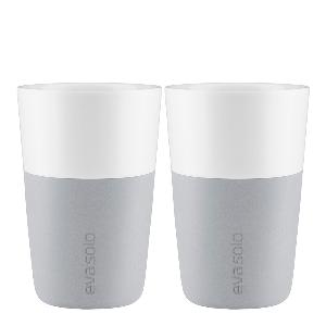 Eva Solo Caffe Lattemugg 36 cl 2-pack Marble Grey