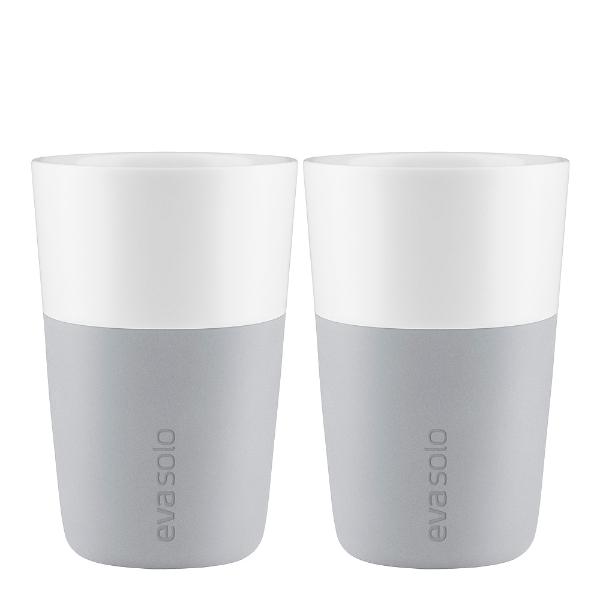 Caffe Lattemugg 36 cl 2-pack Marble Grey