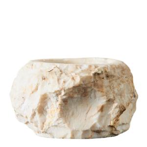 Muubs Batu värmeljushållare 7x4 cm beige