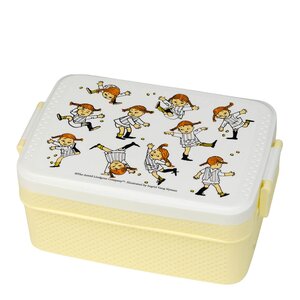 Rätt Start Pippi matlåda 18,5x12 cm Cirkus gul