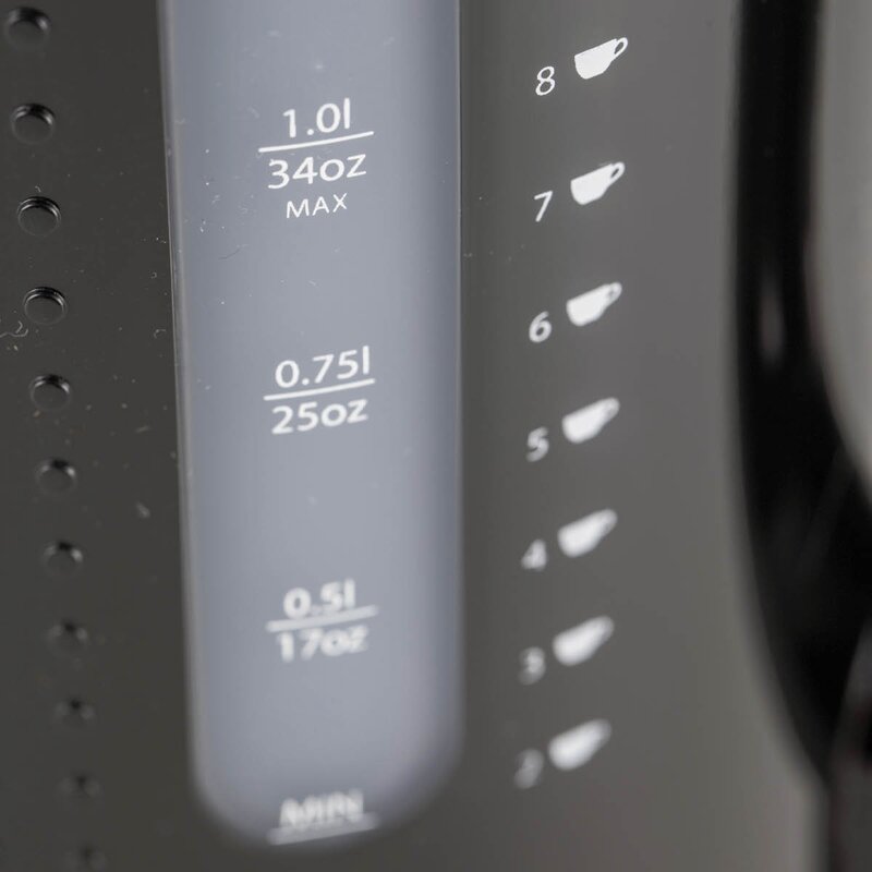 Bodum Bistro Vattenkokare 1 L Svart