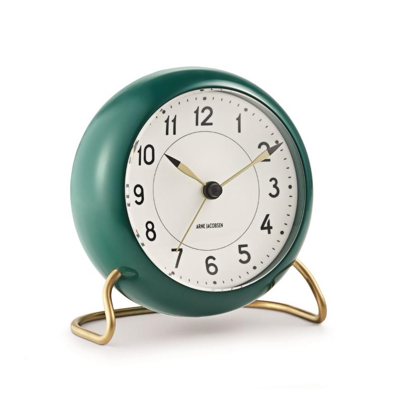Arne Jacobsen Station Bordsur 11 cm Grön/Mässing