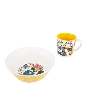 Martinex Barnservis Pippi Flerfärgad