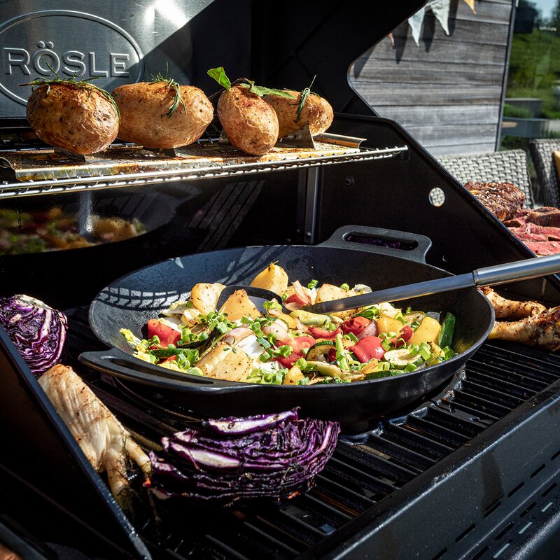 Rösle AllFlame Peer 3 gasolgrill 13500W svart