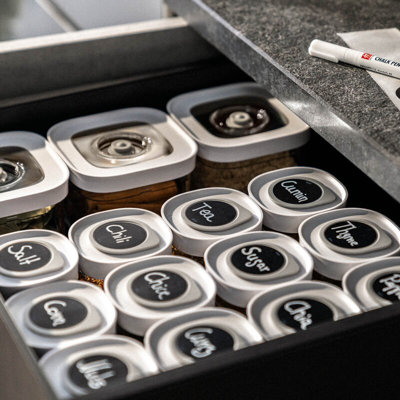 Zwilling Fresh & Save Cube kvadratisk vakuumburk med lock 0,32?L plast