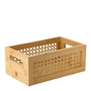 RIG-TIG STORAGE förvaringslåda 15 cm bambu