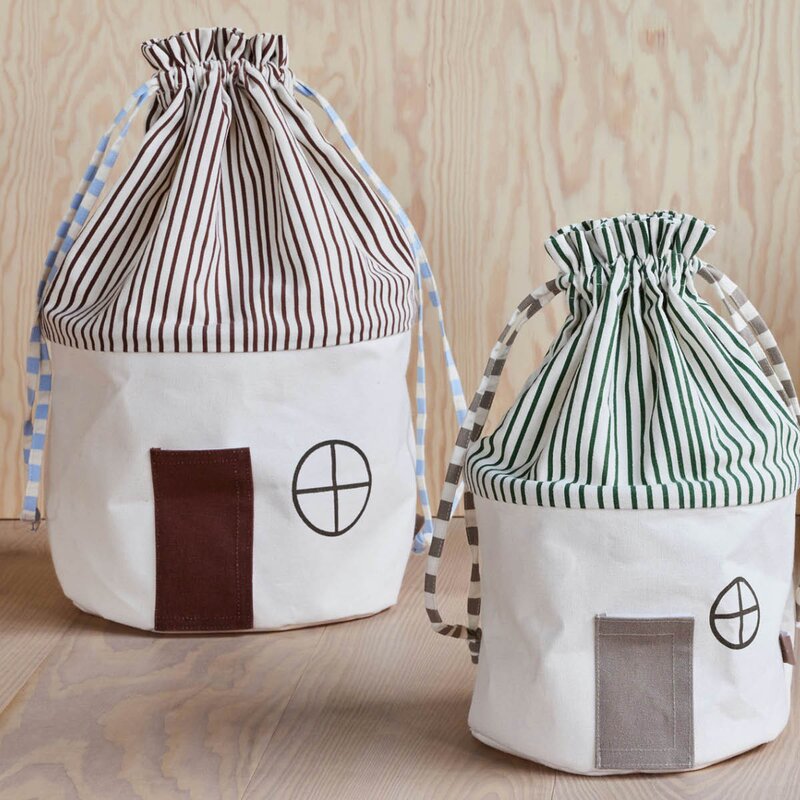 OYOY Koya förvaringslåda 34x52 cm Nutmeg