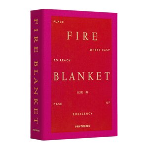 Printworks Brandfilt cerise