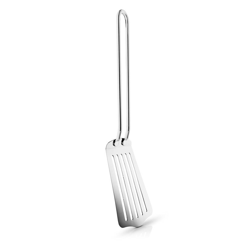 Eva Trio Stekspade 28?cm borstat stål