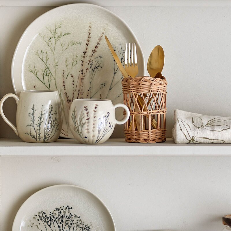 Bloomingville Bea mugg 25 cl natur