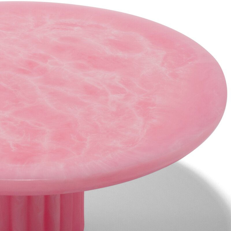 Vondels Summer Party tårtfat i resin 28 cm rosa