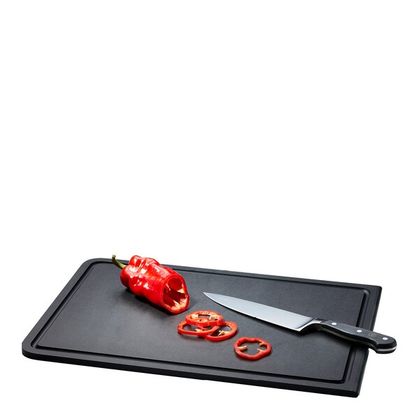 Continenta Duracore skärbräda med ränna 44x29,8 cm svart