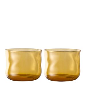 Paveau Swirl tumblerglas litet 24 cl 2-pack Dune
