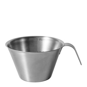 Anders Petter Steel Essentials måttbägare 1 dl borstad