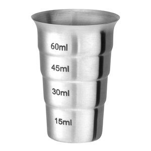 Innovine Stepped Jigger mätglas 6 cl rostfritt stål
