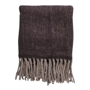 Lene Bjerre Essia pläd 170x130 cm brun