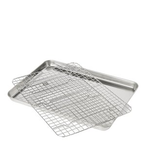 Culimat Gastrobleck med galler 40,5x30,5 stål