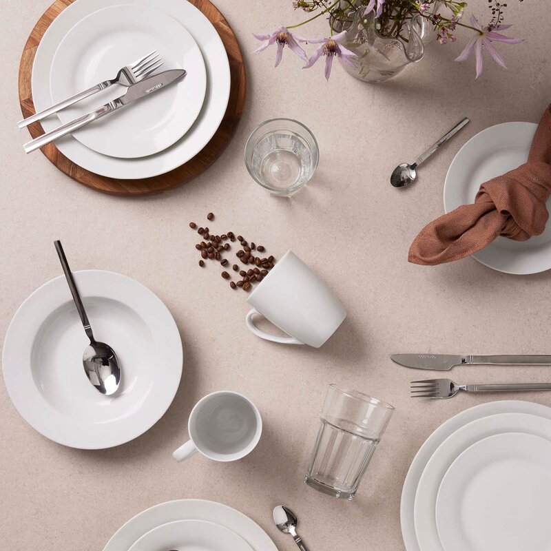 Aida Atelier Granit glas 18 delar 6x36 cl + 6x28 cl + 6x5 cl