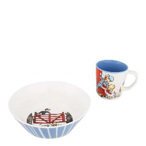 Martinex Barnservis Emil Flerfärgad