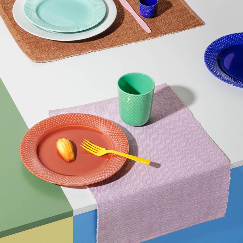 Lyngby Porcelæn Rhombe Color Mugg 33 cl Grön