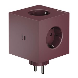 Avolt Square 2 Bauhaus Archiv USB-C 30W Mulberry Red