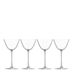 LSA International Borough martiniglas 19,5 cl 4-pack klar