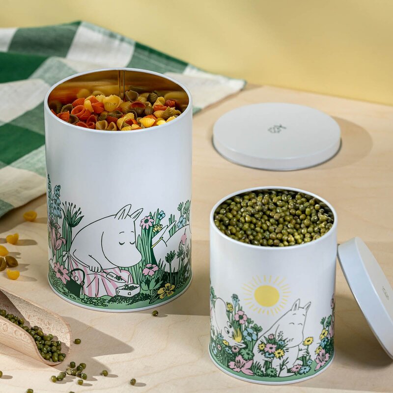 Muurla I Hagen förvaringsbox 2-pack vit/grön