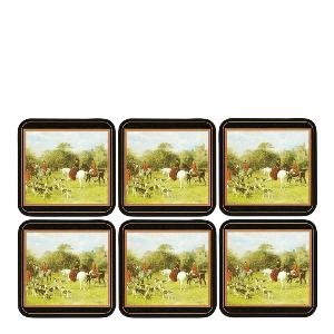 Pimpernel Tally Ho Glasunderlägg 6-pack