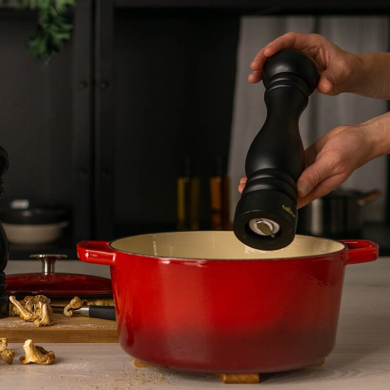 Sabor Pepparkvarn 20 cm Matt Svart