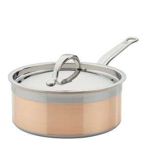 Hestan Copperbond Kastrull med lock 2,8 L Koppar