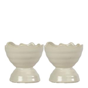 Sagaform Ellen Äggkopp 5 cm 2-pack Benvit