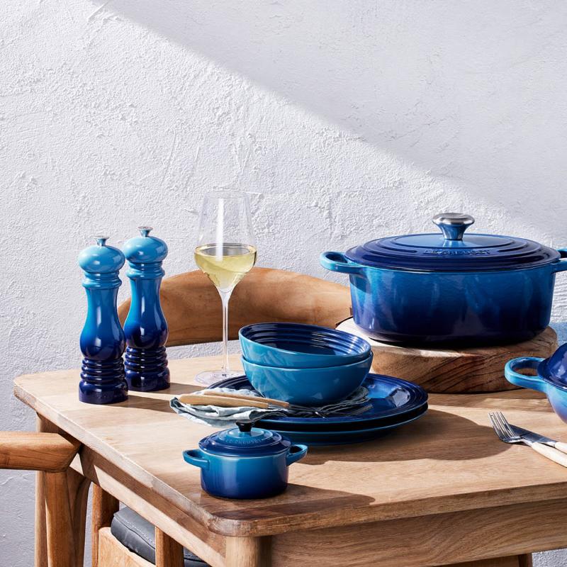 Le Creuset Salt- och pepparkvarnset 12 cm Azure