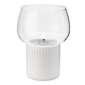 RIG-TIG Hygge Hurricane Ljuslykta 16 cm Vit