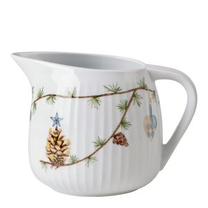Kähler Hammershøi Christmas såskanna 66 cl vit med dekor