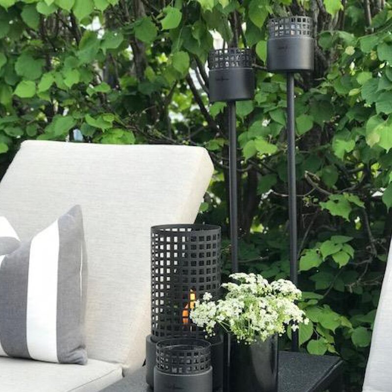 Tenderflame Signal Hill fackla 12x144 cm 0,25 L svart