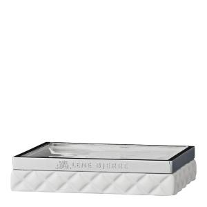 Lene Bjerre Portia tvålskål 13x10 cm vit 