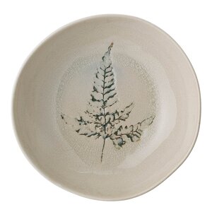 Bloomingville Bea djup tallrik 21 cm natur