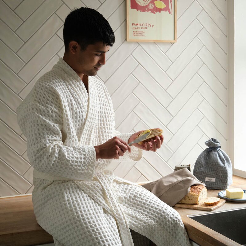 The Organic Company Big Waffle badrock S/M vit