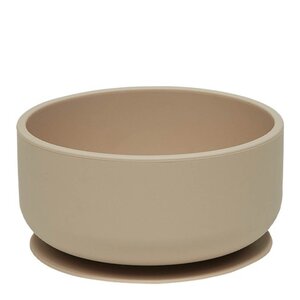 OYOY Enkei barnskål med sugpropp 12 cm Beige