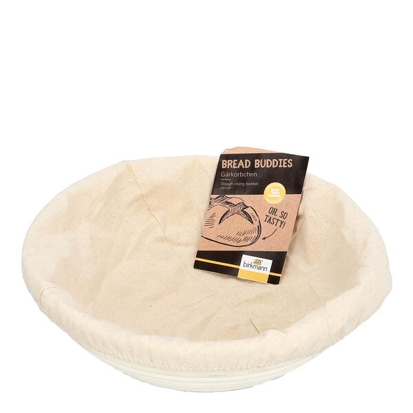 Birkmann Bread Buddies jäskorg med bomullsduk 25 cm