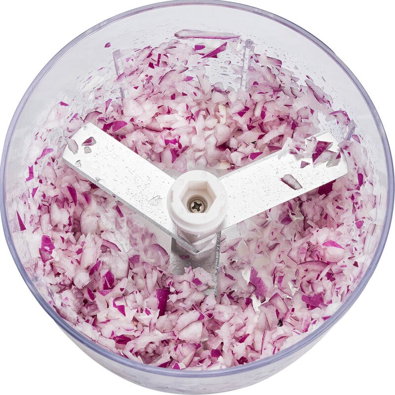 Lurch Multi Chopper multihackare med snöre 13x10,5 cm grå/vit