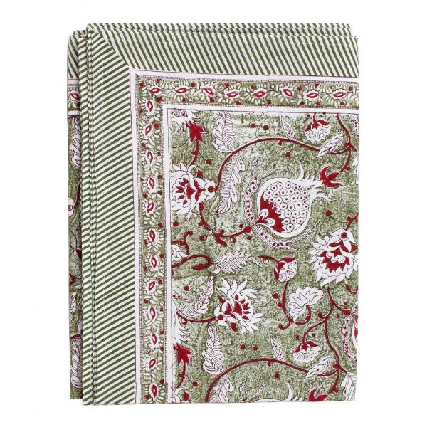 Chamois Pomegranate duk 170x270 cm grön